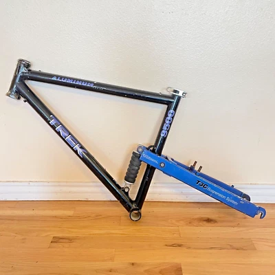 Vintage 1992 TREK 9500 Full Suspension MTB 19” Frame Set - Image 1 of 4