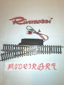 RIVAROSSI-3324-SCAMBIO ELETTROMAGNETICO SINISTRO-H0-OTTIMO CON MOTORE NUOVO - Foto 1 di 9