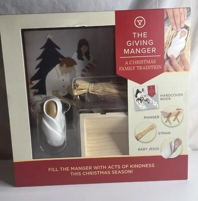 The Giving Manger a Christmas Family Tradition Box Set - New