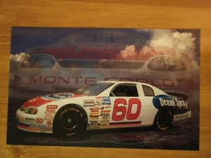 #60 Ocean Spray Busch North Series Stock Car 8" x 5" Postcard Hero Promo Card - Picture 1 of 2