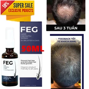 FEG Organic Anti Haarausfall Haarwuchs KureÖl Pflege Haar 50ml Natural& Safe - Bild 1 von 15