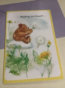 Feeling So Blessed So Grateful 5”x7” Hallmark Mary Hamilton Grußkarte - Bild 1 von 3