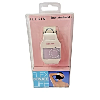 NUEVO EN PAQUETE Brazalete Deportivo Belkin Marfil para iPod shuffle Flex Active Lite Foto 1 de 4