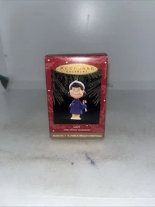 Lucy Ornament - A Charlie Brown Christmas Original Box Vintage Hallmark Keepsake - Picture 1 of 4