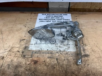 Palanca de embrague cromada y espejo para Harley Davidson Softail Chopper Dyna Sporty Foto 1 de 4