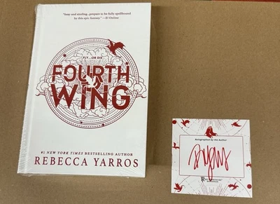 *RARE* SEALED Boston Red Sox Fourth Wing Special Edition with Signed Book Plate