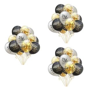  3 Pack Neujahrsballons Baby Zubehör Für Partydekoration Neujahrsdekorballon - Bild 1 von 12