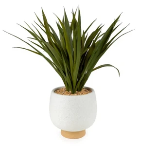 Yukka Artificial Plant in a Cream Ceramic Pot - 57cm - Picture 1 of 3