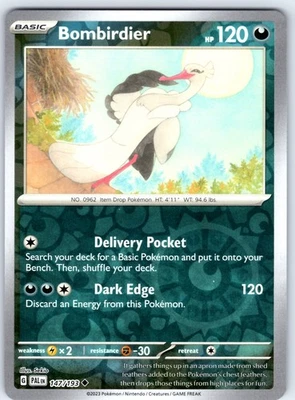 Bombirdier Uncommon SV02: Paldea Evolved Reverse Holo 147/193 LP - Image 1 of 2