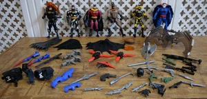 Batman Figures & Accessories 1990s DC Comics Inc/Kenner + 1 Blue Marvel Figure - Imagen 1 de 19