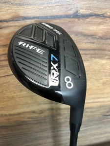 USED RH Men's Rife RX7 All True Hybrid Iron #8 Regular Flex Graphite 6012-QGX9 - Picture 1 of 10