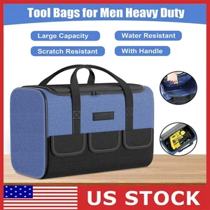 Tool Bag Heavy Duty Multifunctional Large Capacity  Portable Storage Bag New - Picture 1 of 12