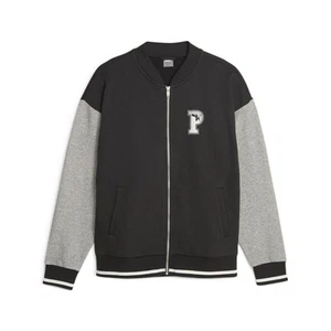PUMA Squad Full Zip Track Jacket Womens Black Casual Athletic Outerwear 67680801 - Picture 1 of 2