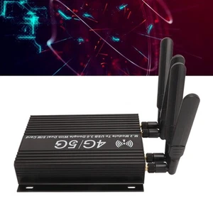 NGFF M.2 4G 5G Module To USB3.0 Adapter With Cooling Fan Dual SIM Card Slot H CB - Afbeelding 1 van 24