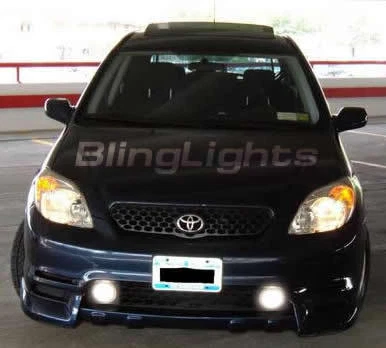 WHITE HALO FOG LAMPS Angel eyes light Kit foglamps for 2003-2008 TOYOTA MATRIX - Image 1 of 4