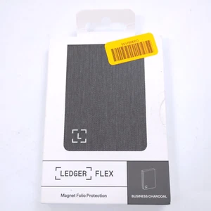 Accessoire coque de protection folio aimant Ledger Flex - charbon de bois - Photo 1 sur 2