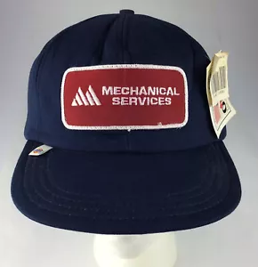 Cappello berretto camionista SnapBack vintage SERVIZI MECCANICI schiuma termica Dickies USA - Foto 1 di 14
