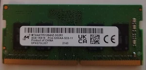 4GB Memory HP business notebooks 255 G8 340s G7 - Picture 1 of 2
