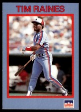1990 Starline Long John Silver #39 Tim Raines Montreal Expos