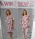 Kwik Sew #K659 Misses Top, suknia i spodnie Wzór-Rozmiary XS-S-M-L-XL-Nowy-FF