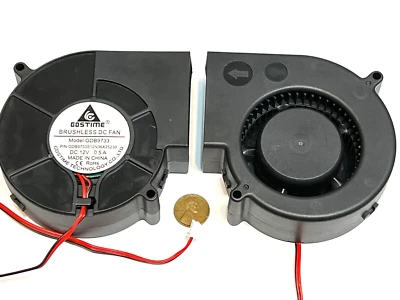 2x Ventilador Soplador Grande 9733 97mm x 33mm 12V DC Alta Velocidad 2pin Ardilla 90mm 9cm A1 Foto 1 de 4