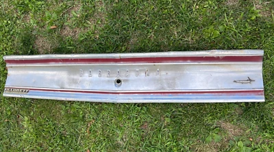 1969 Mopar Plymouth Barracuda Trunk Finish Panel Tail Molding Trim OEM 69 BG Foto 1 de 4
