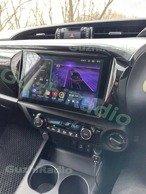 FOR 2015-2022 TOYOTA HILUX 10" APPLE CARPLAY ANDROID AUTO HEAD UNIT STEREO RADIO - image 1 of 4