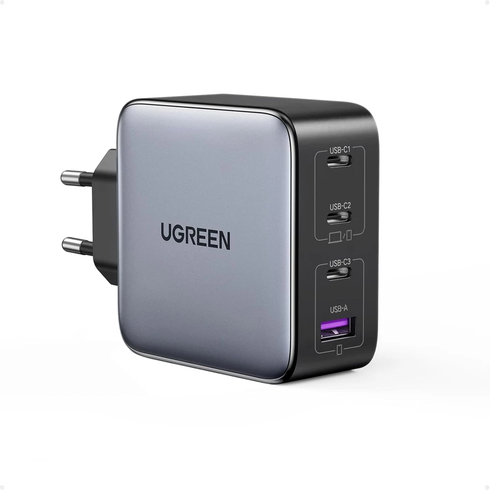 UGREEN Nexode 100W USB C Ladegerät GaN USB C Netzteil 4 Ports Charger PD