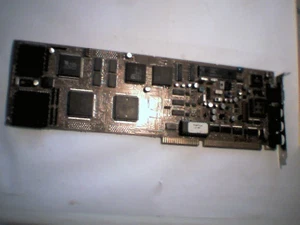 Snap Plus Tseng ET4000AX ET4000 Snapplus ISA Video Card FujiFilm Cardinal Tech - Picture 1 of 1