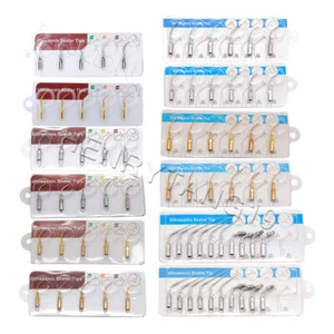 Dental Ultrasonic Scaler Tips Kit Set for EMS/Woodpecker/DTE/SATELEC Handpiece - Picture 1 of 25