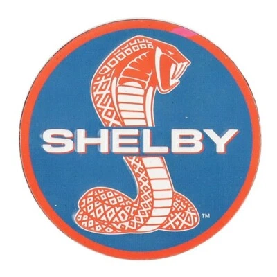Ford Shelby Cobra Vintage Advertising Embossed Metal Magnet - Image 1 of 4