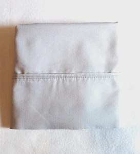 Boutique Living Standard Queen Size Pillow Case Sham Cover - Light Gray - Imagen 1 de 6