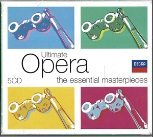 VARIOUS ARTISTS ; Ultimate Opera - Essential Masterpieces ; DECCA 5CD Boxed Set - Picture 1 of 2