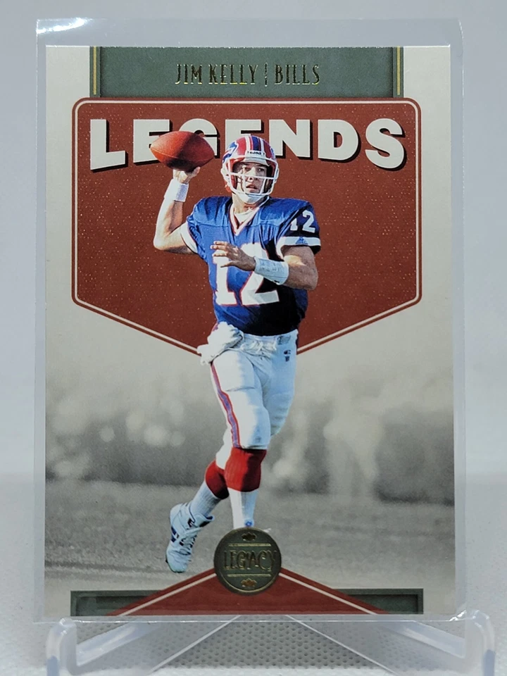 2022 Legacy Base Legends #111 Jim Kelly - Buffalo Bills E1D - Image 1 of 1