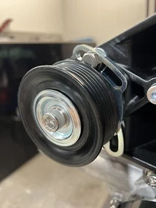 🔥XR6 Barra Power Steer -Air conditioning Delete Kit. New Design With Belt. - Picture 1 of 6