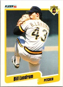 1990 Fleer - Bill Landrum #472 - Picture 1 of 2