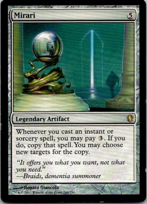 MTG - 4 x Mirari - Playset 4x x4 - Commander 2013 Regular NM - Image 1 of 1