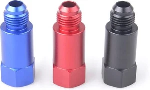 6AN Female to 6AN Male Inline Vent Valve Fuel Cell Vent Roll Over Valve 2PCS - Picture 1 of 25
