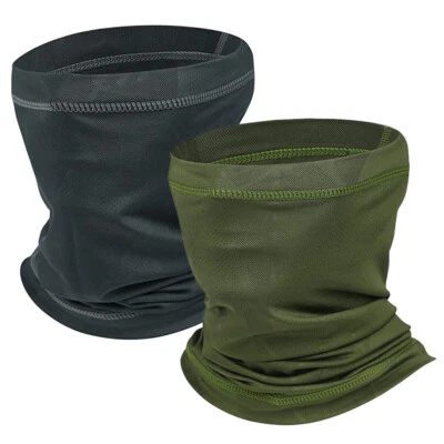 Polaina de enfriamiento para cuello protección UV ciclismo pesca bufanda máscara bandana transpirable Foto 1 de 4