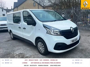 NO VAT✅2019 Renault Trafic LL29 Business+_Factory Crew Double Cab Combi_ULEZ CAZ - Picture 1 of 17
