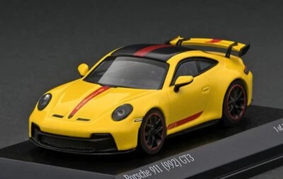 PORSCHE 911 (992) GT3  - racing yellow - Minichamps 1:64 - Immagine 1 di 4