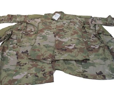 NWT x3 TOPS US ARMY OCP FRACU SMALL/LONG SCORPION/MULTICAM COATS UNIFORM SHIRTS - Image 1 of 4