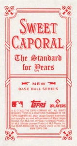 2022 Topps T206 Wave 3 SWEET CAPORAL Back Cards - Picture 1 of 6