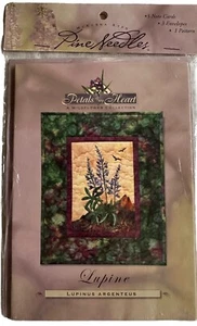 Petals of my Heart Lupine Quilt Pattern + 3 Note Cards A Wildlife  Collection - Picture 1 of 2