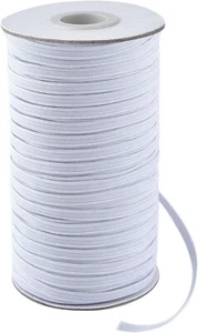 150 Yards Gummiband Kordel zum Selbermachen Trimmen Spandex Machen Gesichtsbedeckung Schnur 6 m m - Bild 1 von 7