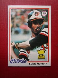1978 TOPPS CARD #36 Eddie Murray ROOKIE-XMT