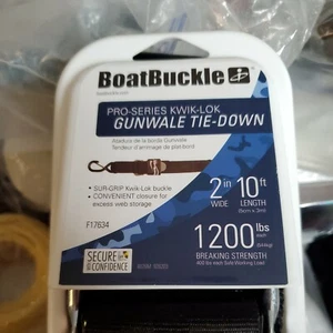 Boatbuckle 2" x 10' Pro Series Gunwale Tie-Down #F17634 - Picture 1 of 12