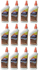 (12) Elmer's E7310 16oz Stainable Waterproof Carpenters Indoor Outdoor Wood Glue - Picture 1 of 7