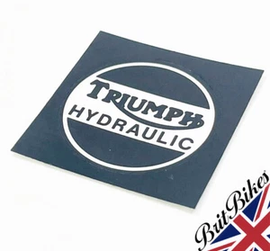 Triumph TR7 T140 T150 T160 BREMSSATTELABDECKUNG HYDRAULIKAUFKLEBER AUFKLEBER 60-4156 - Bild 1 von 3