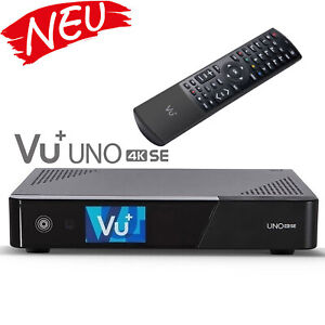 Vu+ UNO 4K SE Twin Receiver Satélite E2 Linux UHD 2160p 2x DVB-S2 Fbc Vu Plus 4k
